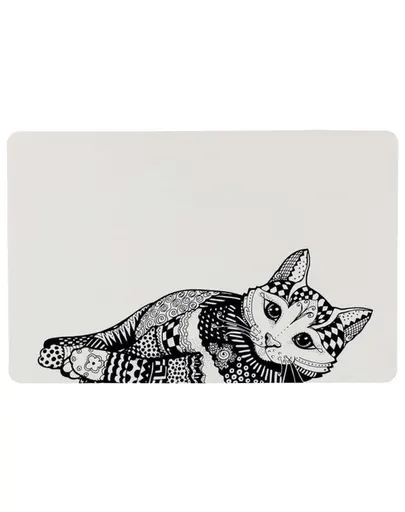 TRIXIE Covoraș protector pentru bol Zentangle 44 × 28 cm