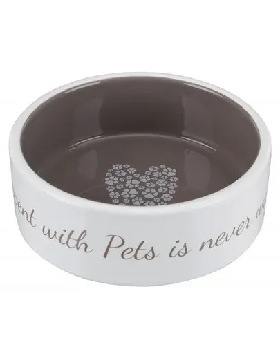 TRIXIE Pet's Home bol ceramic pentru câini, 800 ml, Ø 16 cm