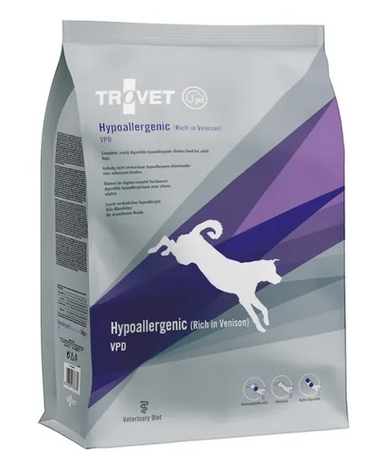 TROVET Hypoallergenic Venison VPD pentru câini 3 kg