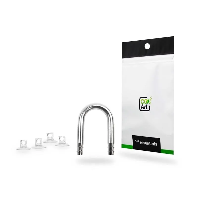 Tub CO2Art conector din inox forma U max 15mm