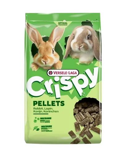 VERSELE-LAGA Crispy Pellets Rabbit 2 kg hrană sub formă de pelete pentru iepuri