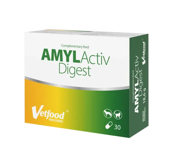 VetFood Amylactiv Digest, 30 capsule
