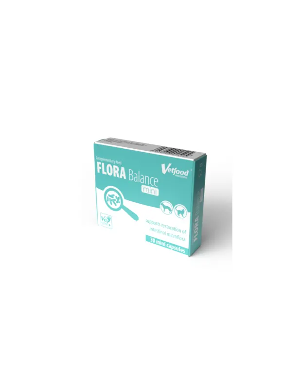 VetFood FLORA BALANCE MINI - 30 CAPSULE