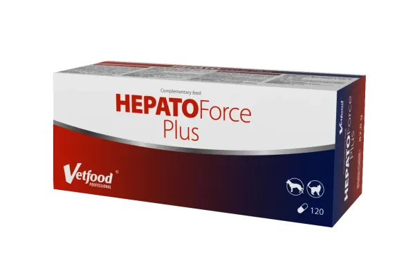 VetFood Hepato Force Plus, 120 capsule