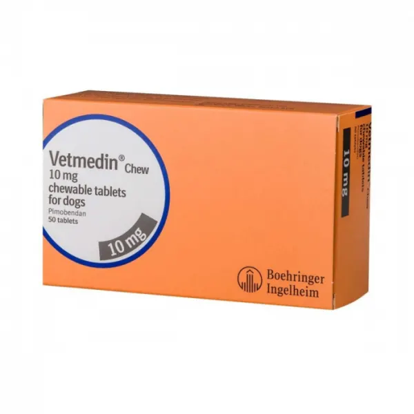 Vetmedin 10 mg, 10 Tablete masticabile Folie