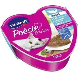 Vitakraft Poesie, Somon si Spanac, 85 g
