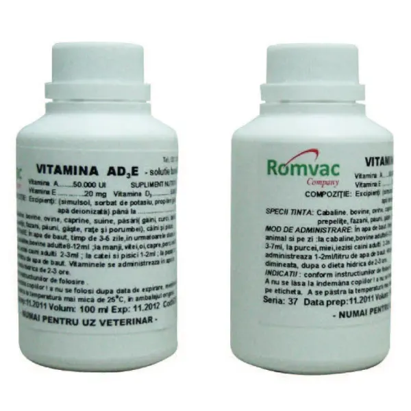 Vitamina AD3E, 100 ml