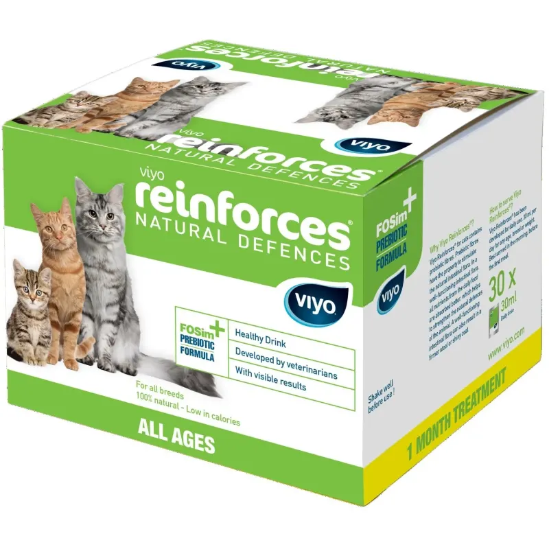 Viyo Reinforces for Cats All Ages, 30x 30 ml