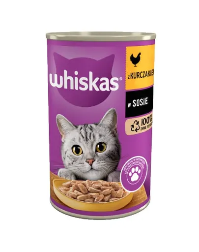 WHISKAS Conserva cu pui in sos pentru pisica 400 g