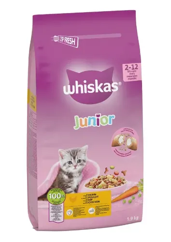 Whiskas Junior Pui 800 g