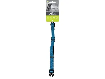 Zgarda caini, neagra, durabila si reglabila, 20-30 cm x 1,6 cm