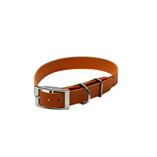 Zgarda Clasica BioThane L Pupster - Burnt-Orange