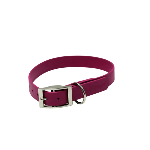Zgarda Clasica BioThane M Pupster - Magenta