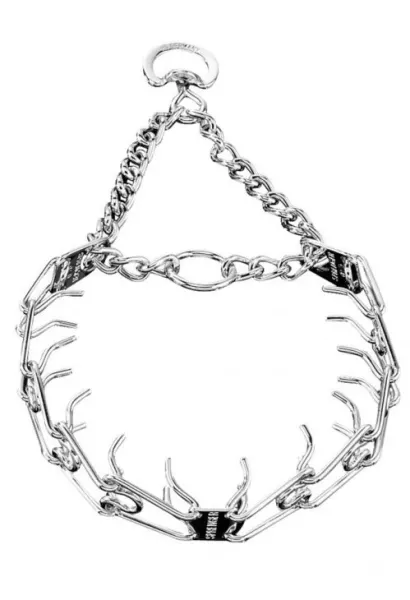 Zgarda dresaj crom 4mm/63cm