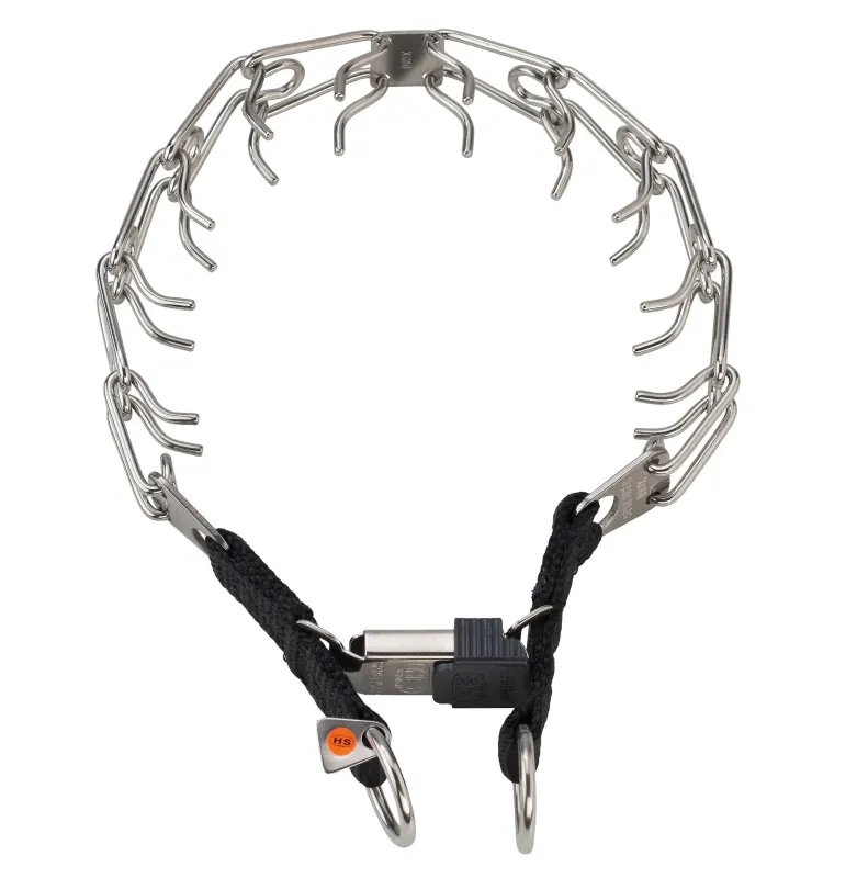 Zgarda otel inoxidabil pentru dresaj cu catarama rapida Hermann Sprenger - 52 cm - 52 cm