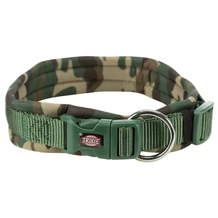 Zgarda Premium Camouflaj M-L 42-48 cm   20mm